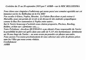 0 AOBR 2019 10 21 AU 28 CROISIERE EN MEDITERRANEE (2)